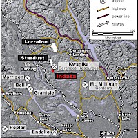 Indata Regional Location Map