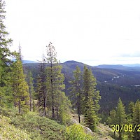 Indata - View of Indata property and Albert Lake